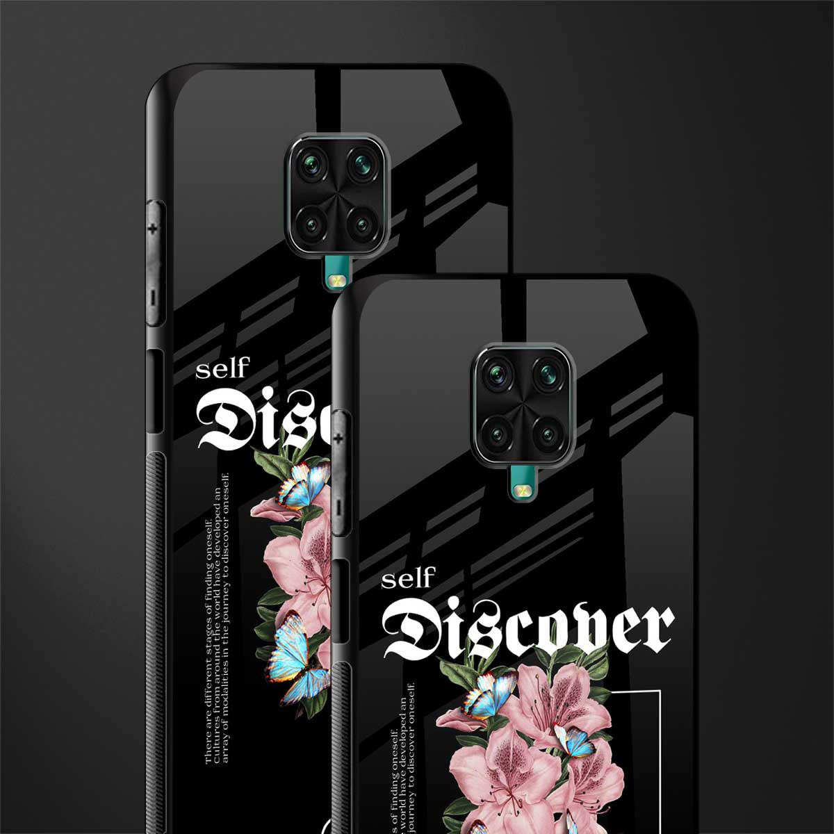 self discover glass case for redmi note 9 pro max image-2