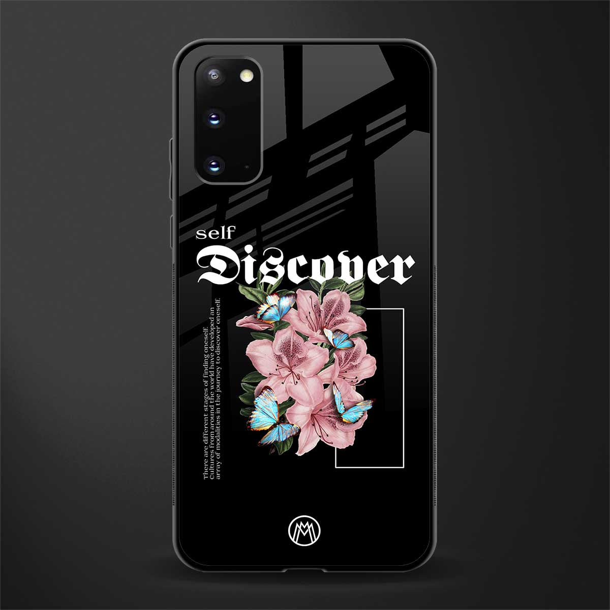 self discover glass case for samsung galaxy s20 image