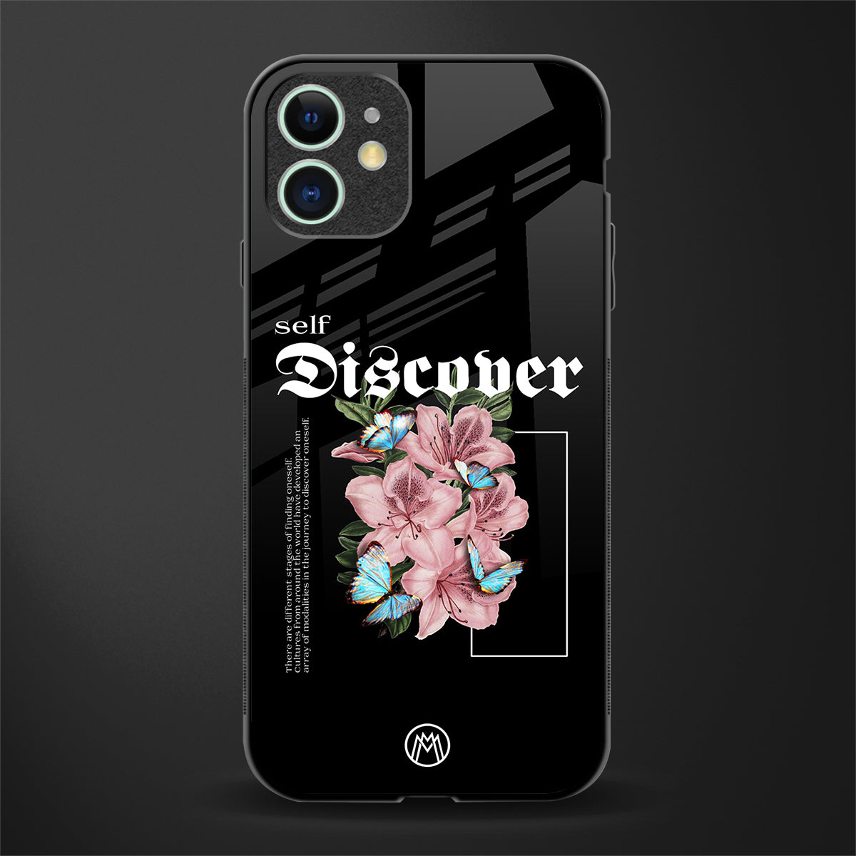 self discover glass case for iphone 12 mini image
