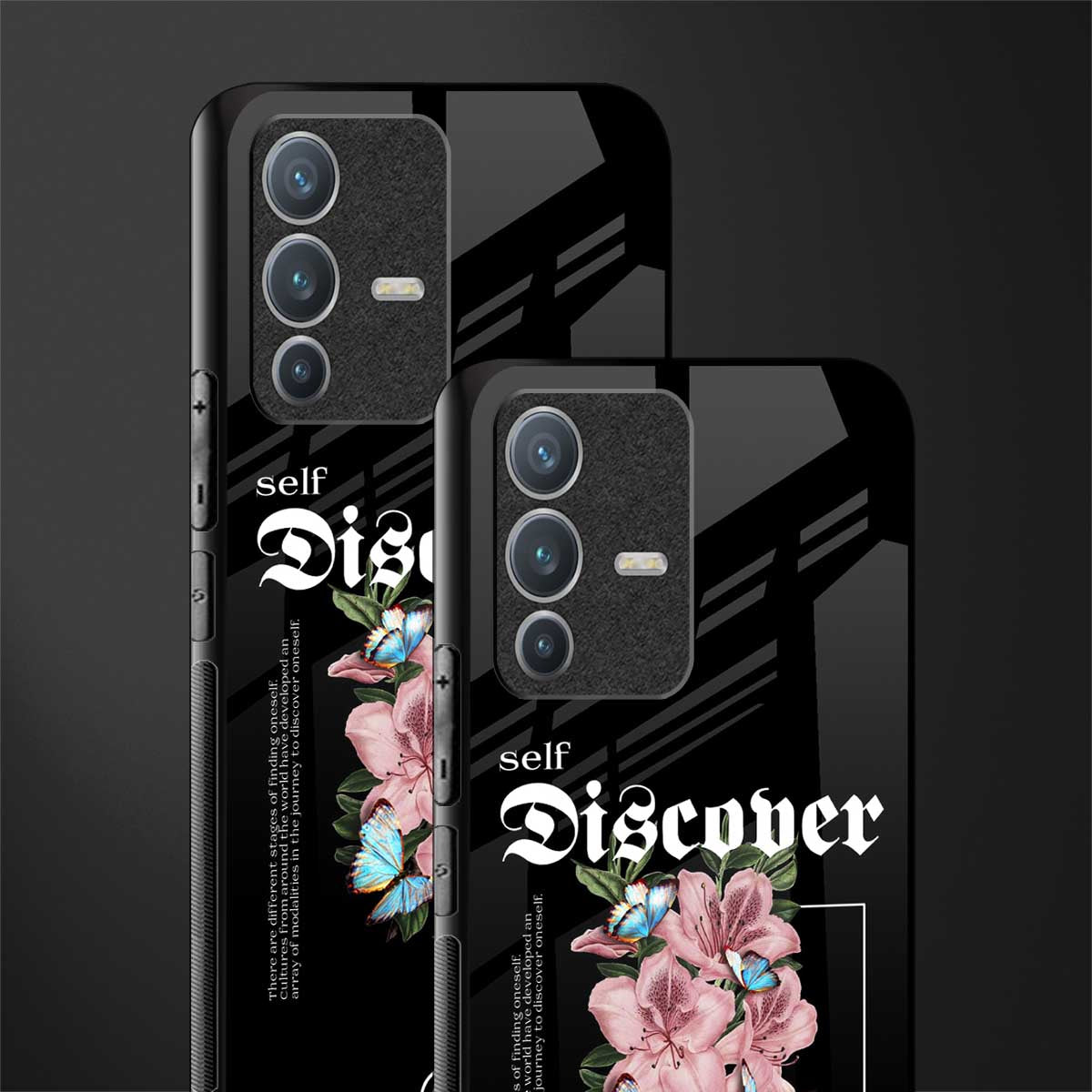 self discover glass case for vivo v23 pro 5g image-2