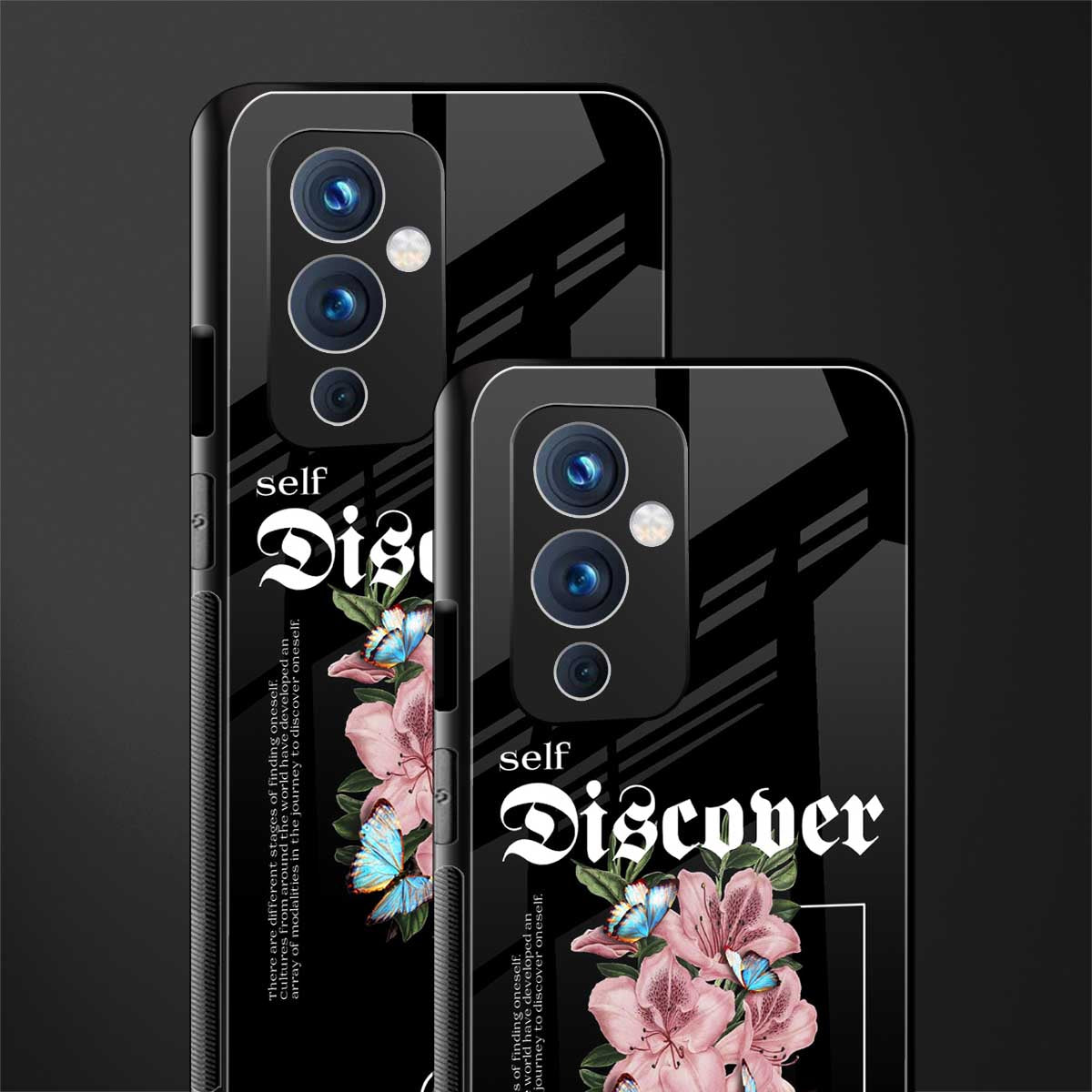 self discover back phone cover | glass case for oneplus 9