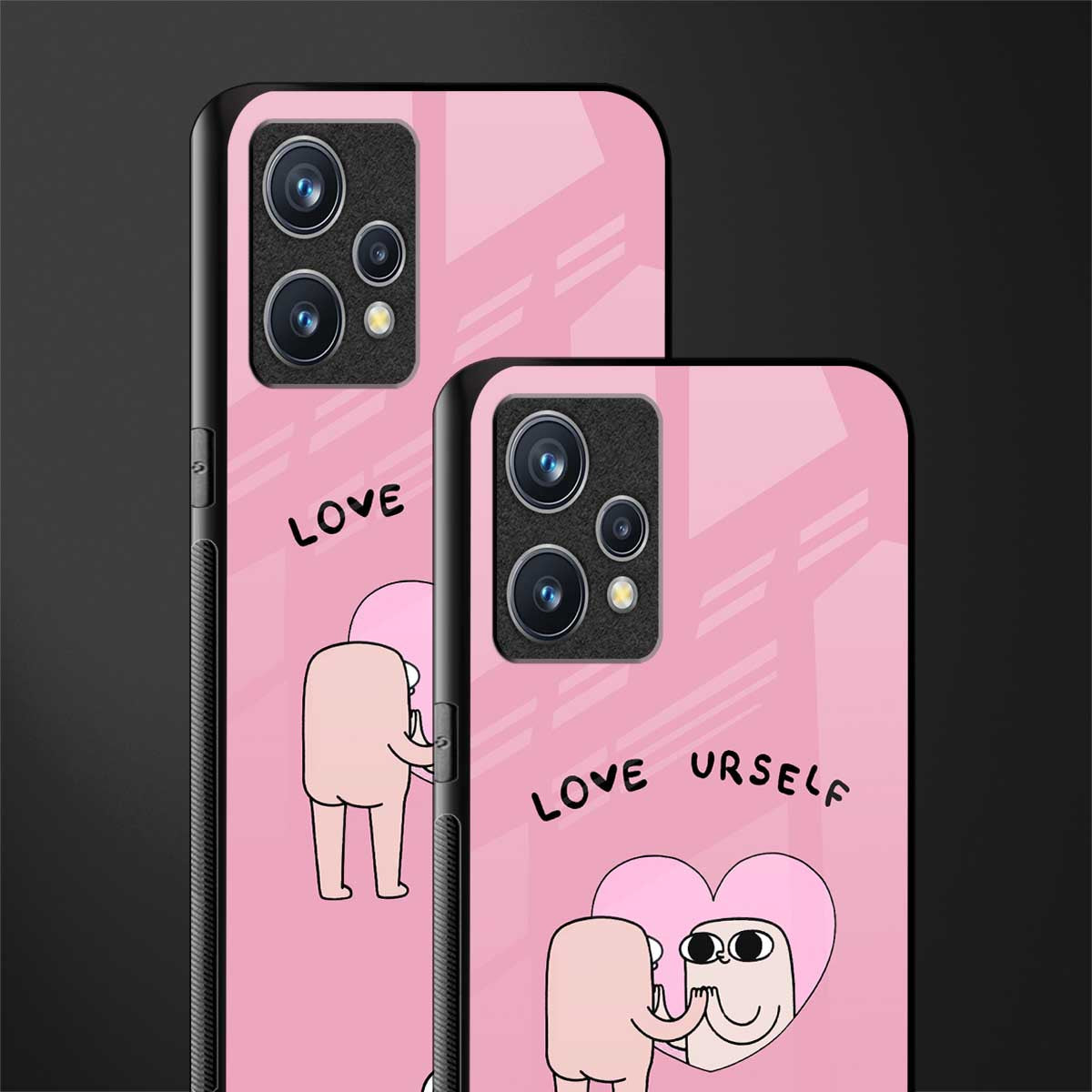 self love glass case for realme 9 pro plus 5g image-2