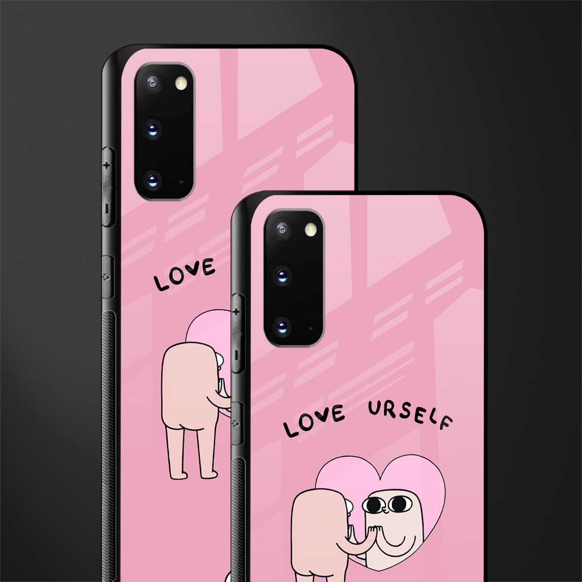 self love glass case for samsung galaxy s20 image-2