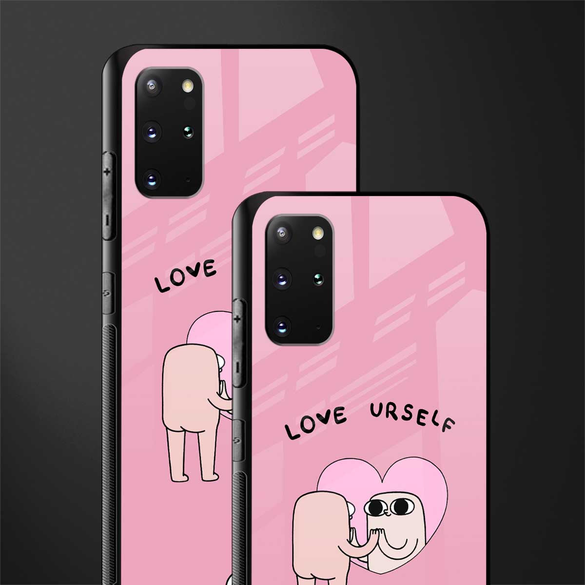 self love glass case for samsung galaxy s20 plus image-2