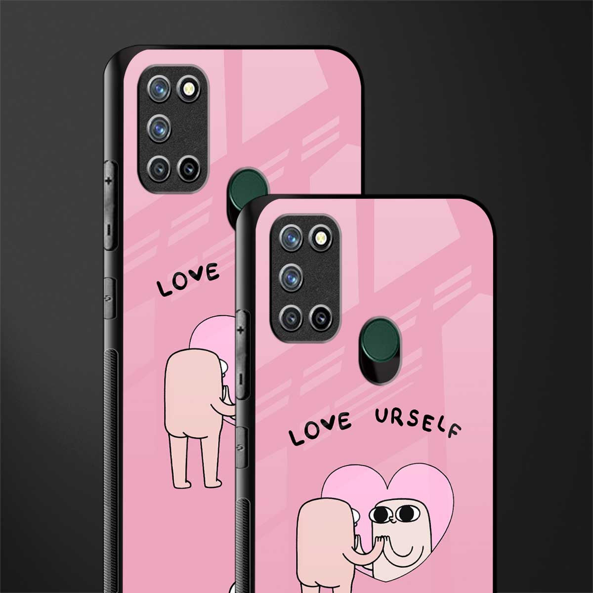 self love glass case for realme 7i image-2