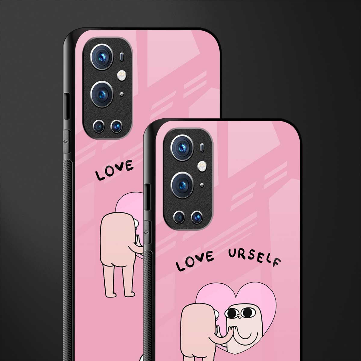 self love glass case for oneplus 9 pro image-2