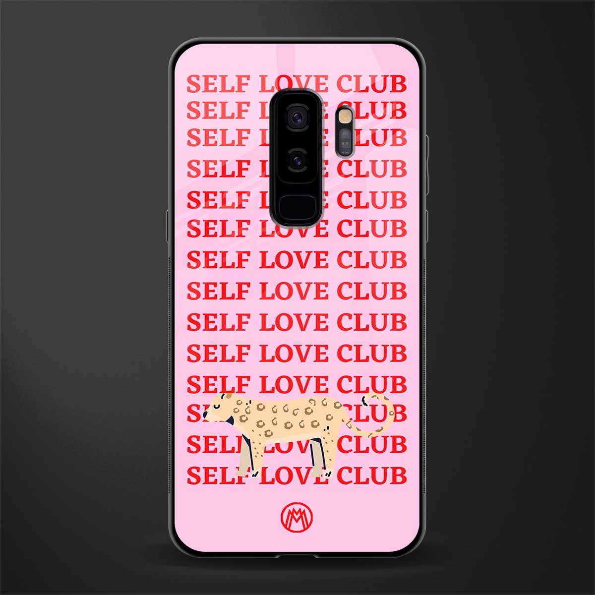 self love club glass case for samsung galaxy s9 plus image