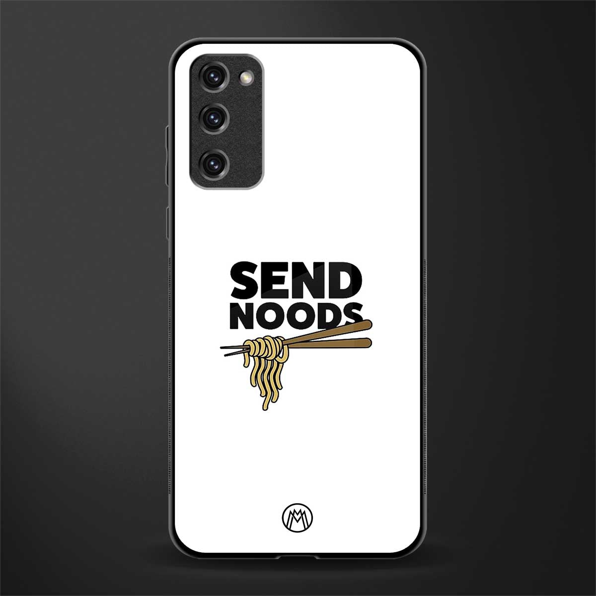send noods glass case for samsung galaxy s20 fe image