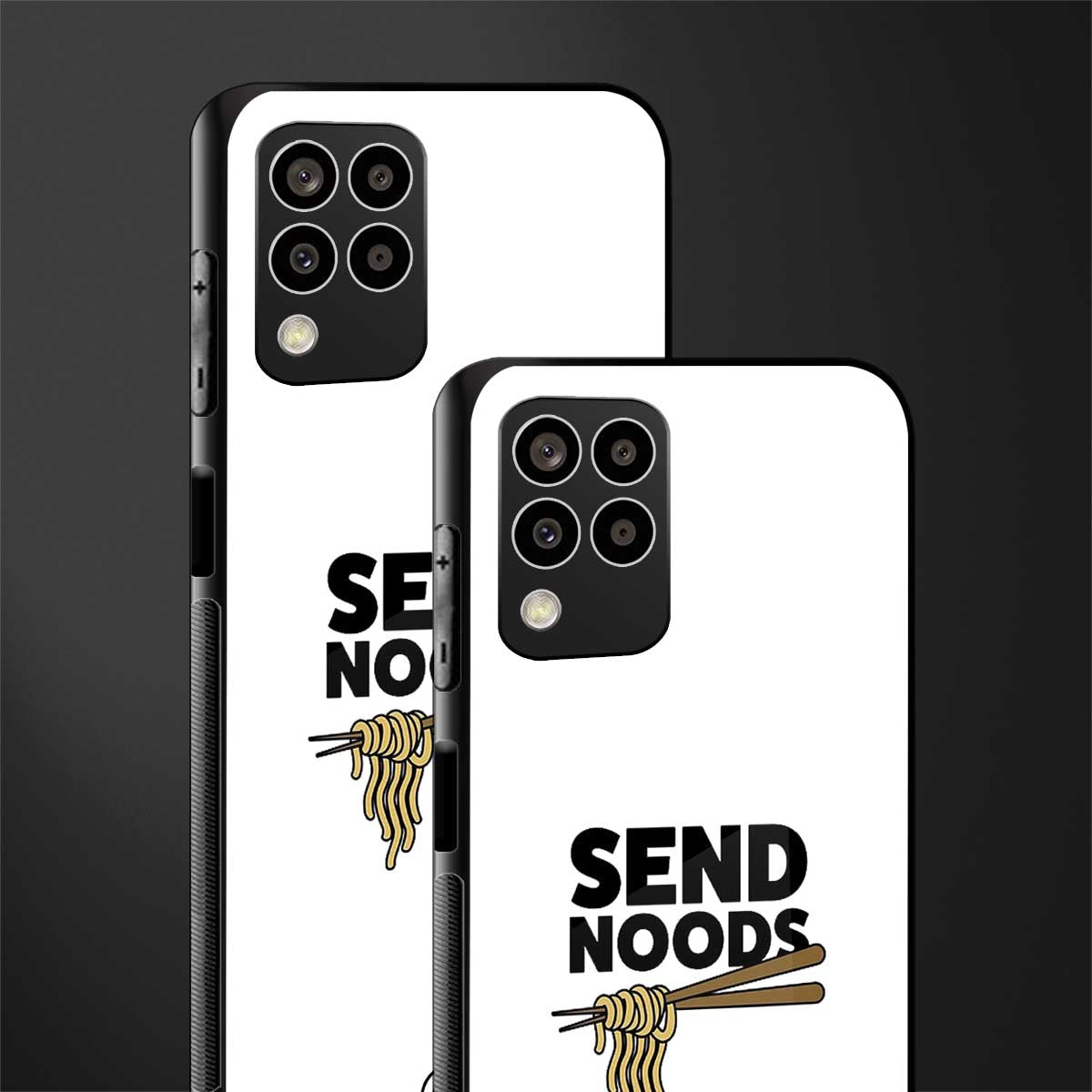send noods back phone cover | glass case for samsung galaxy m33 5g