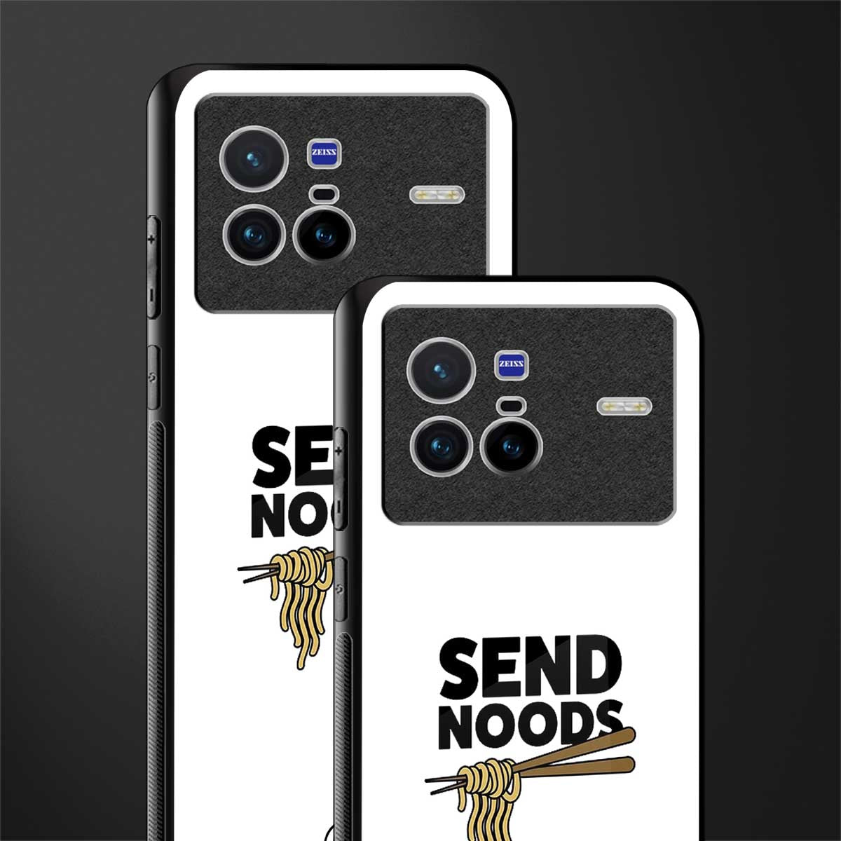send noods glass case for vivo x80 image-2