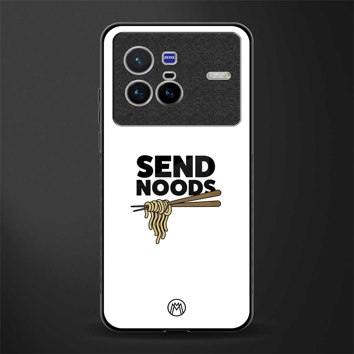 send noods glass case for vivo x80 image