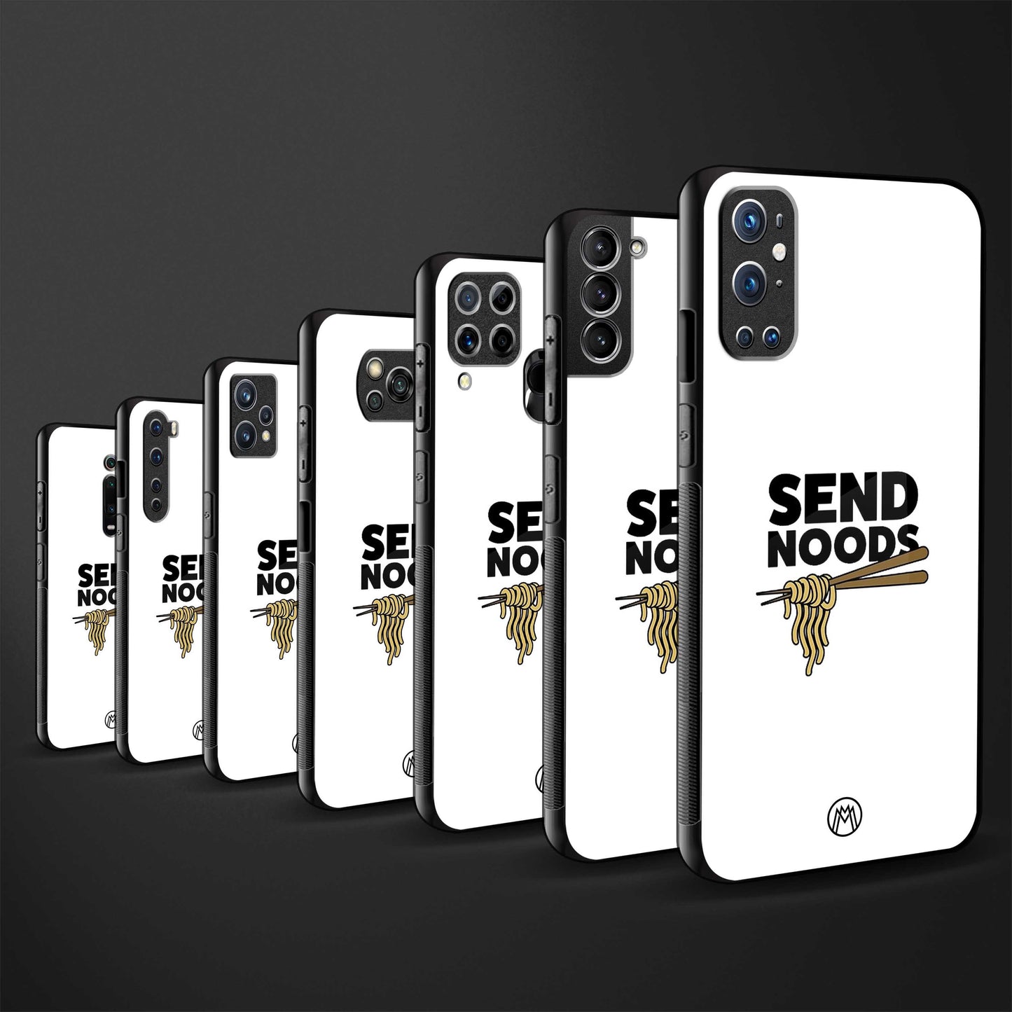 send noods back phone cover | glass case for samsun galaxy a24 4g