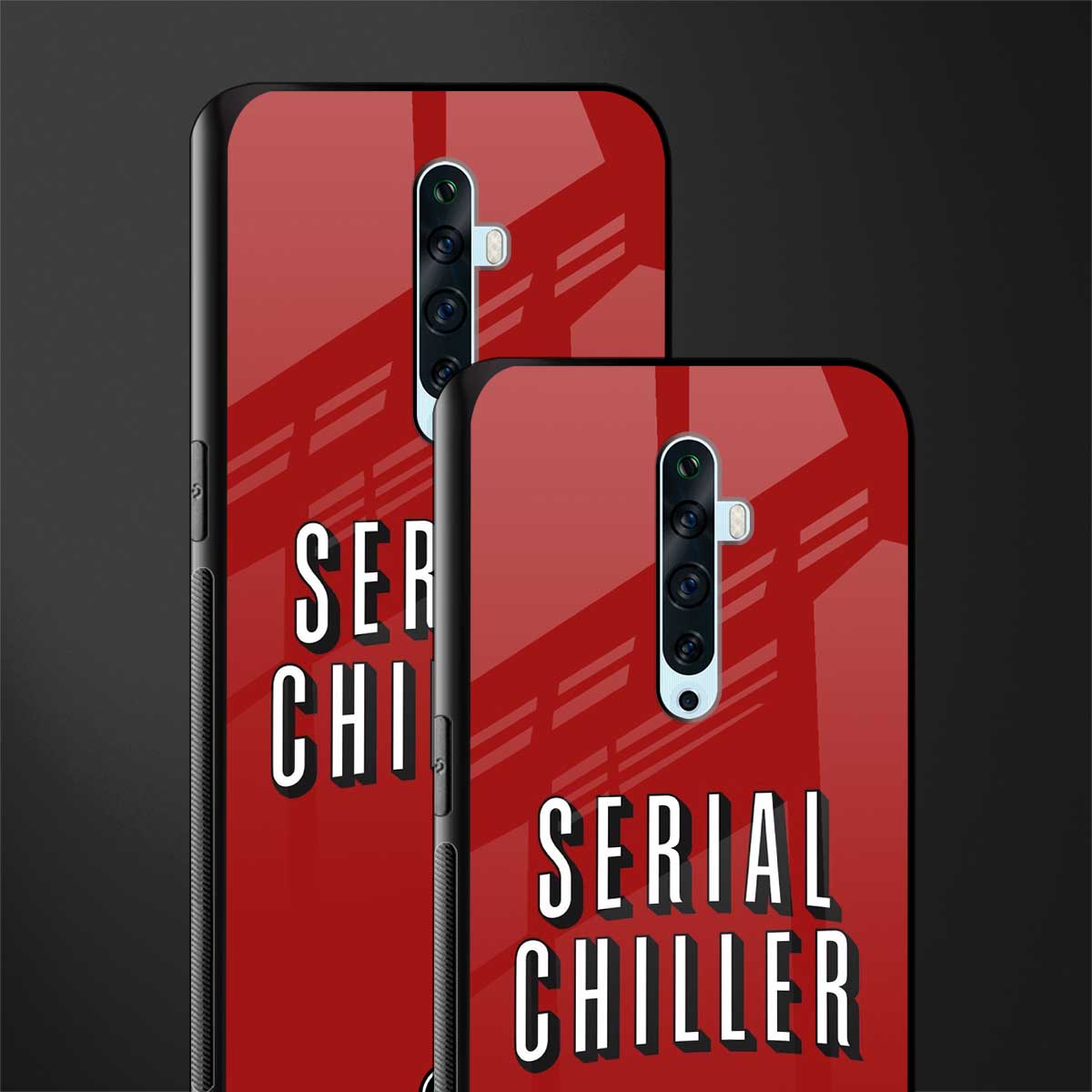 serial chiller netflix glass case for oppo reno 2f image-2