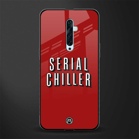 serial chiller netflix glass case for oppo reno 2f image