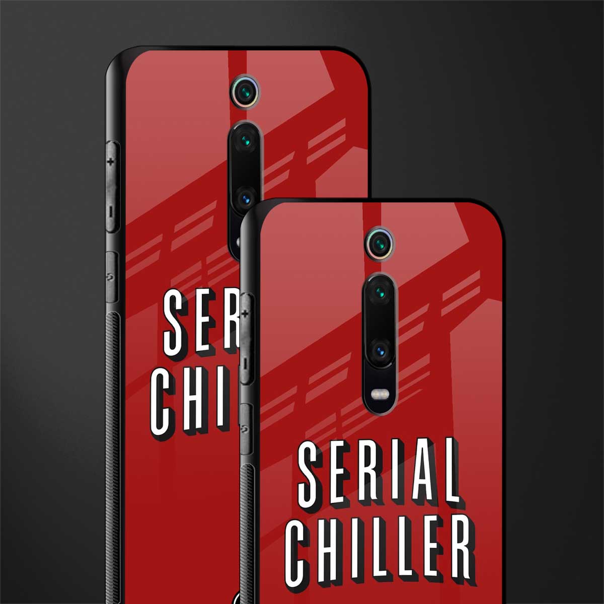 serial chiller netflix glass case for redmi k20 image-2