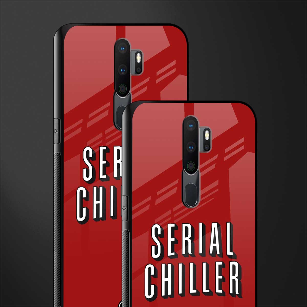 serial chiller netflix glass case for oppo a5 2020 image-2