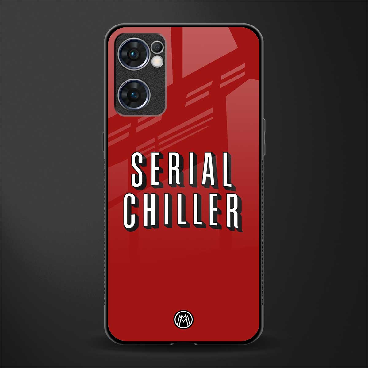 serial chiller netflix glass case for oppo reno7 5g image