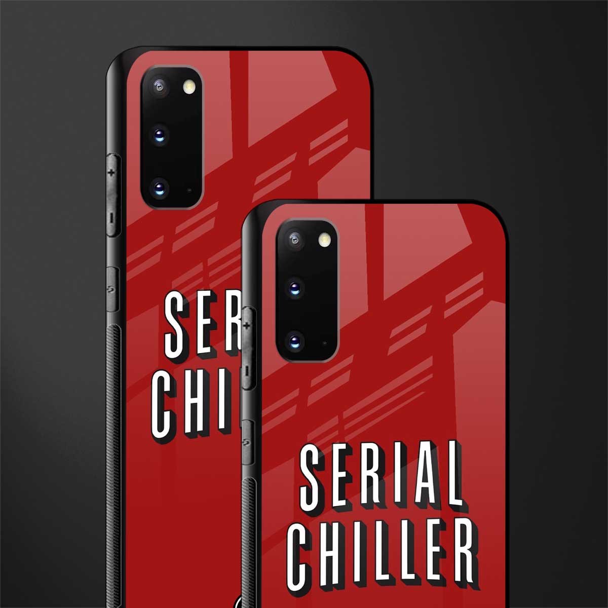 serial chiller netflix glass case for samsung galaxy s20 image-2