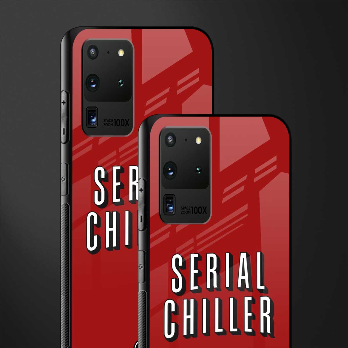 serial chiller netflix glass case for samsung galaxy s20 ultra image-2