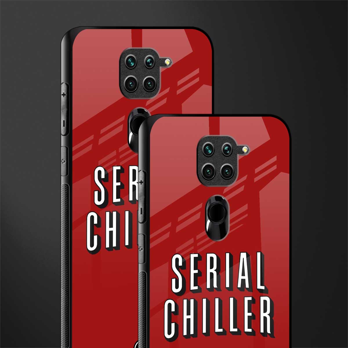 serial chiller netflix glass case for redmi note 9 image-2