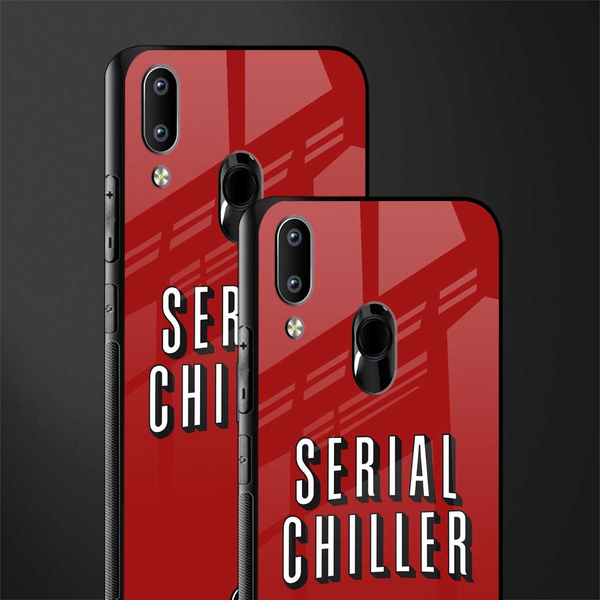 serial chiller netflix glass case for vivo y95 image-2