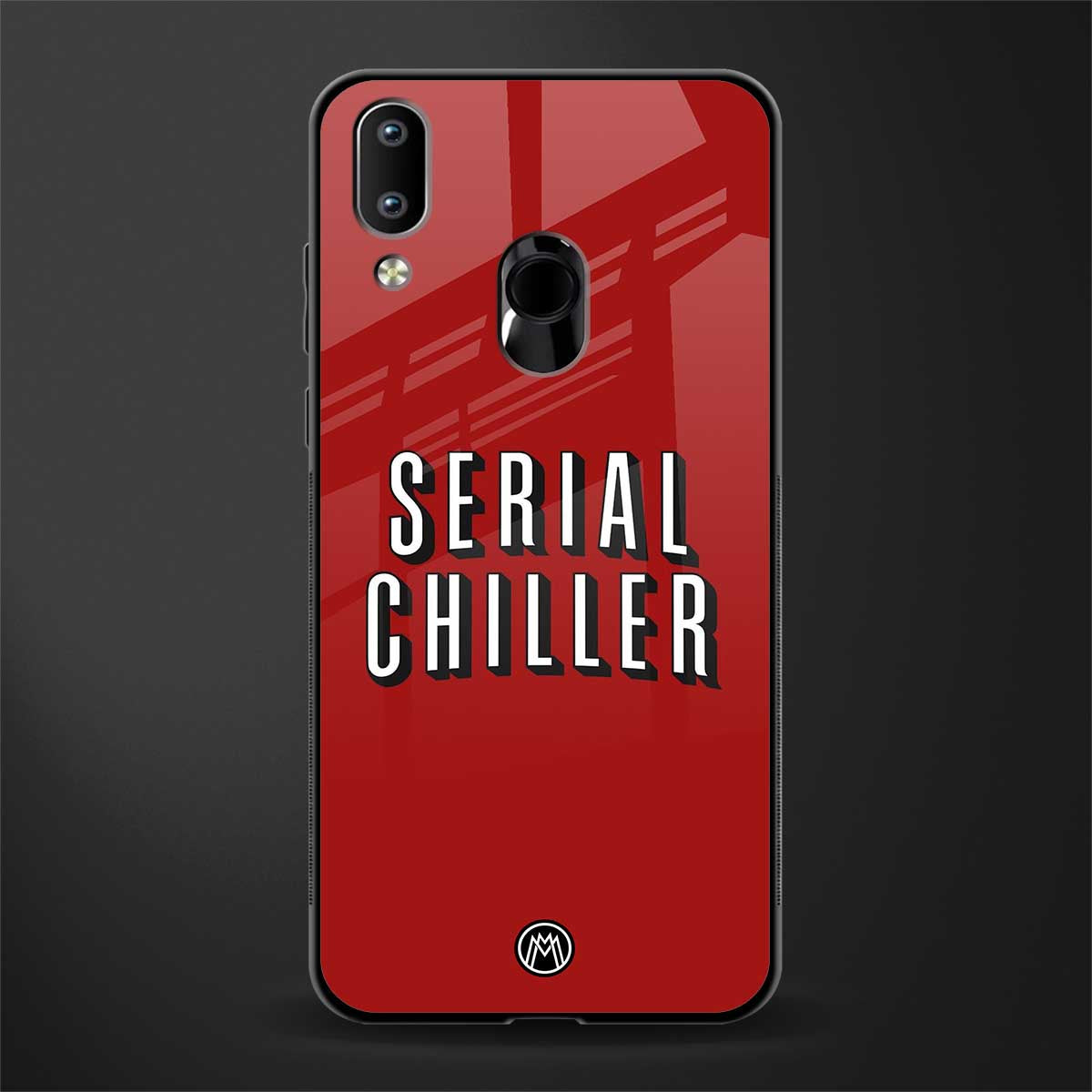 serial chiller netflix glass case for vivo y95 image