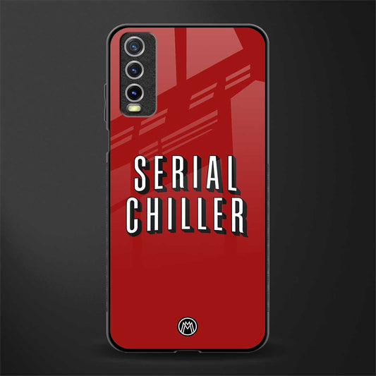serial chiller netflix glass case for vivo y20 image