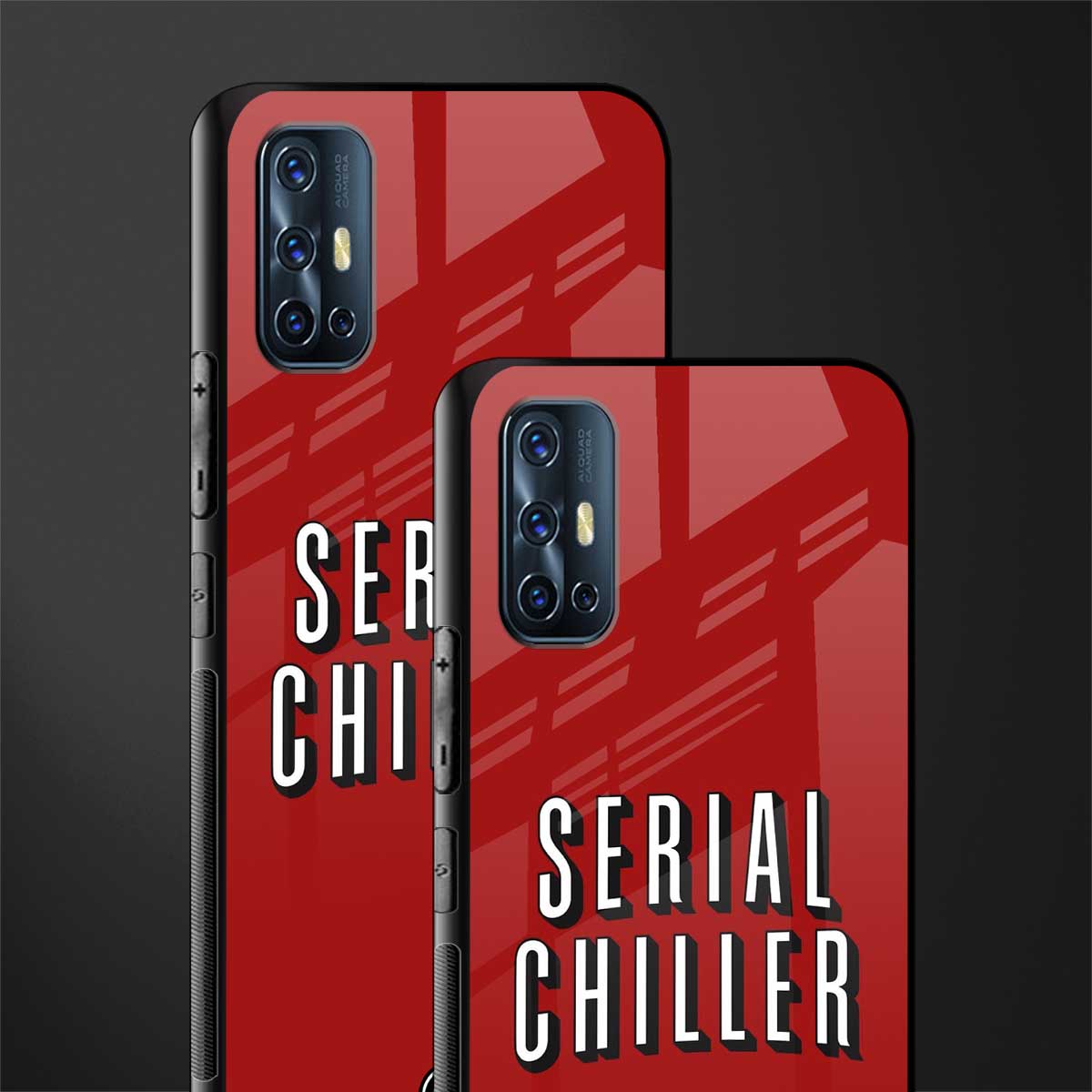 serial chiller netflix glass case for vivo v17 image-2
