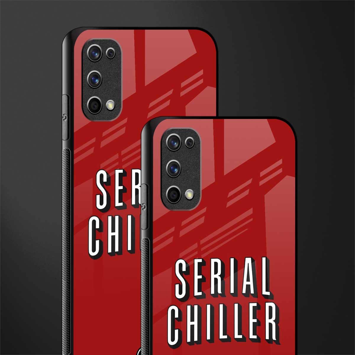serial chiller netflix glass case for realme 7 pro image-2