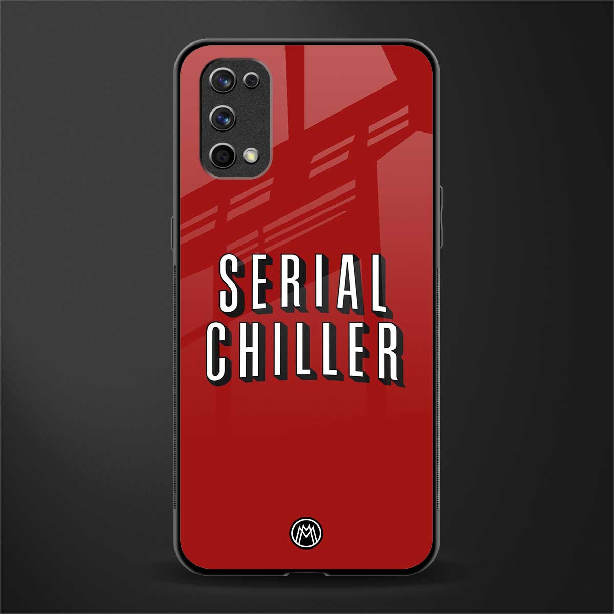 serial chiller netflix glass case for realme 7 pro image