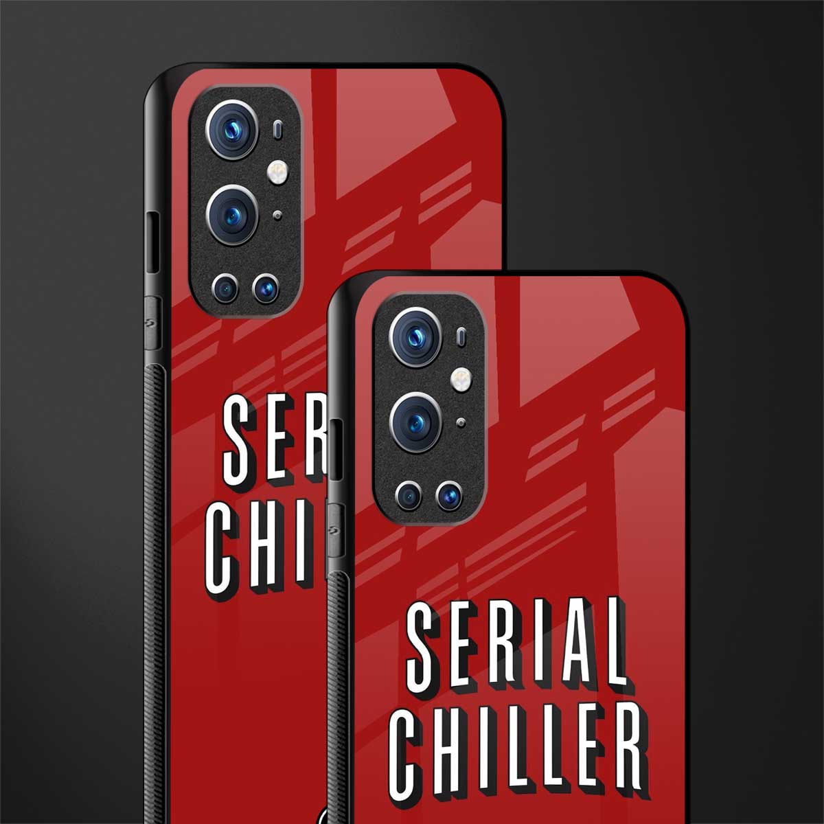 serial chiller netflix glass case for oneplus 9 pro image-2
