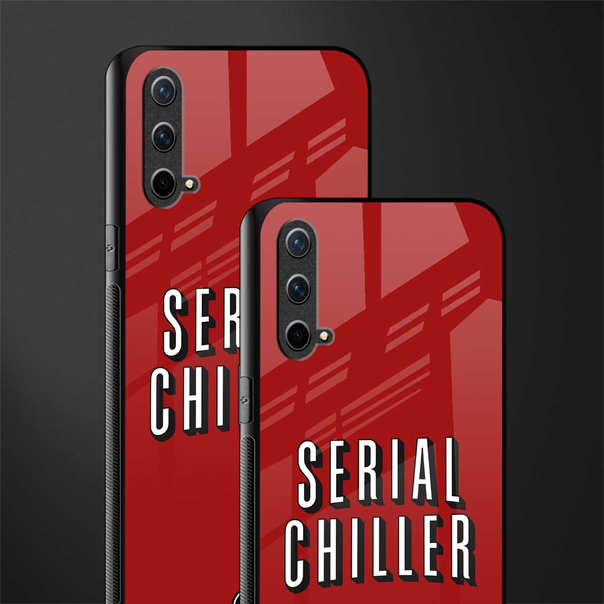 serial chiller netflix glass case for oneplus nord ce 5g image-2
