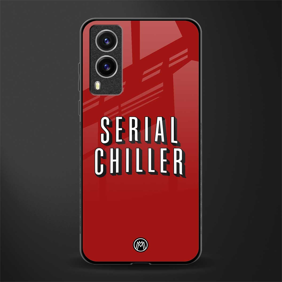 serial chiller netflix glass case for vivo v21e 5g image