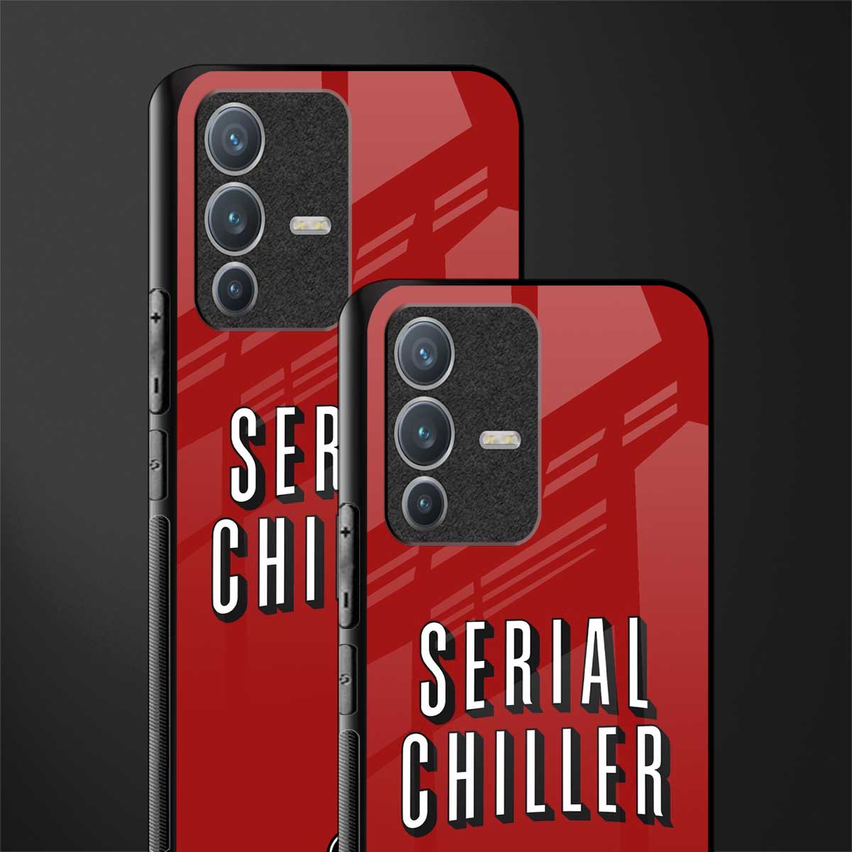 serial chiller netflix glass case for vivo v23 pro 5g image-2
