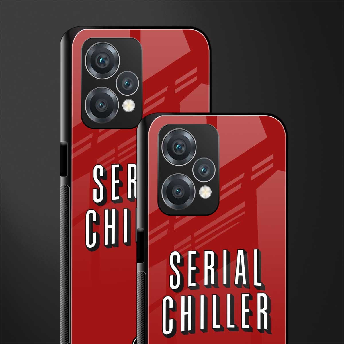 serial chiller netflix back phone cover | glass case for oneplus nord ce 2 lite 5g