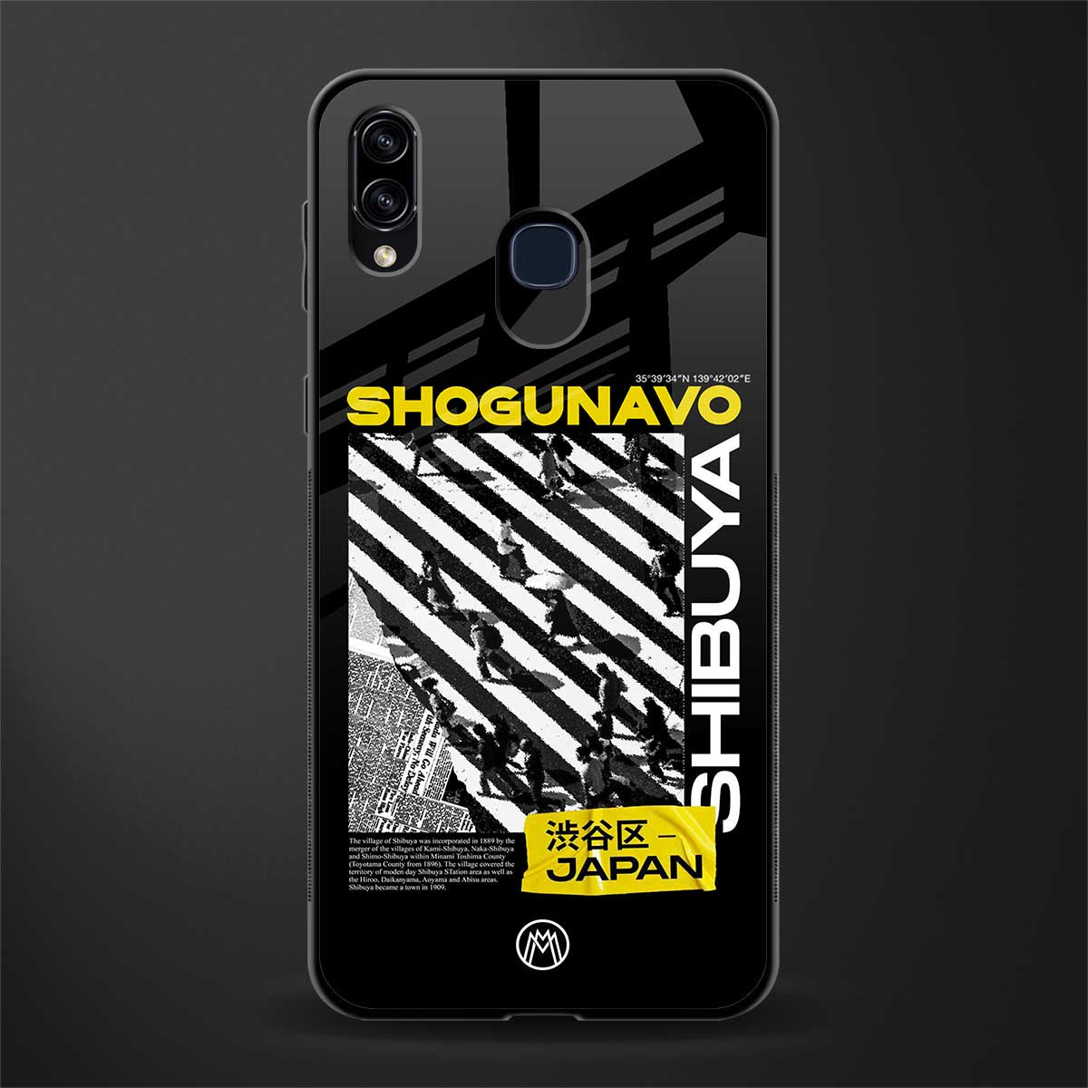 shogunavo shibuya glass case for samsung galaxy a30 image