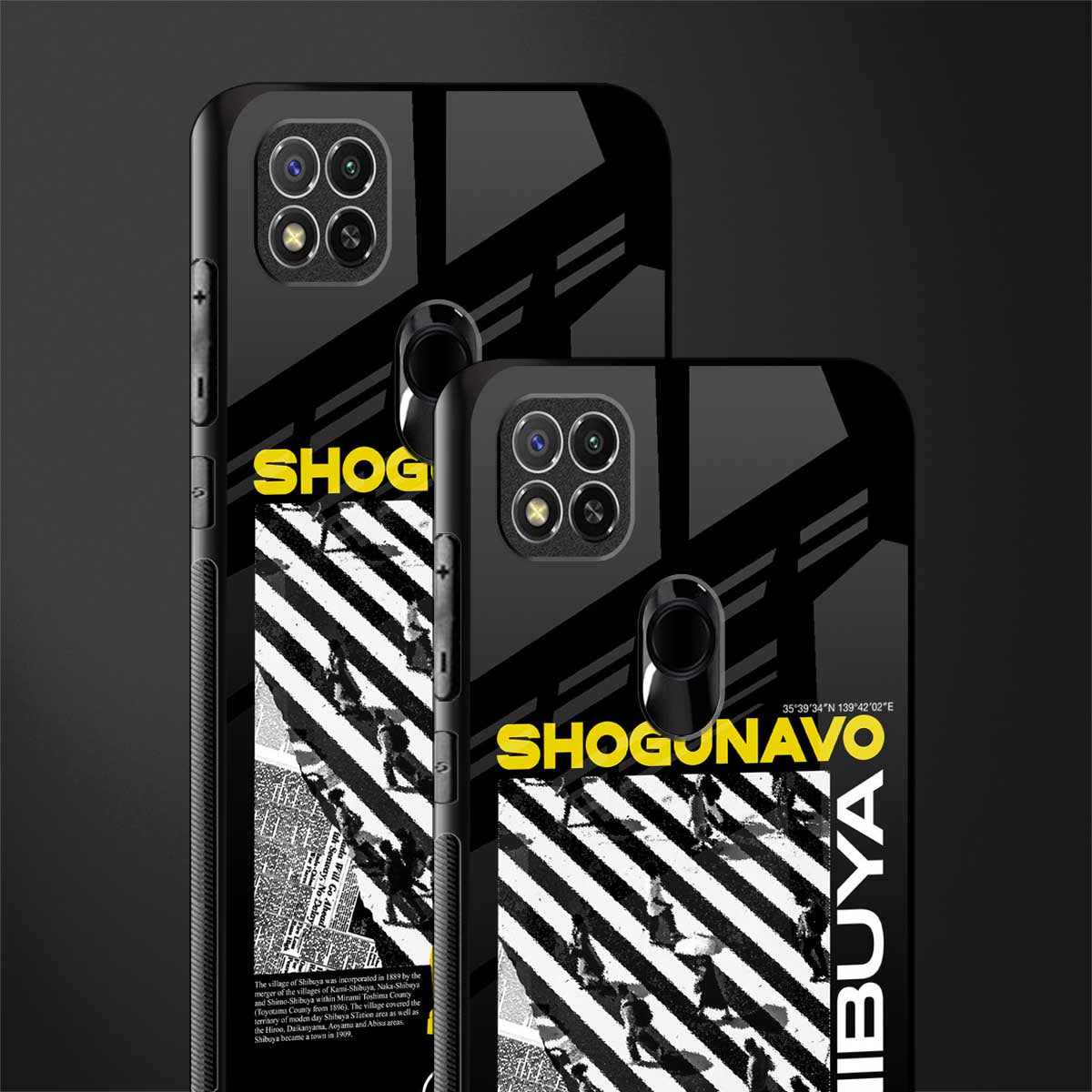 shogunavo shibuya glass case for redmi 9 image-2