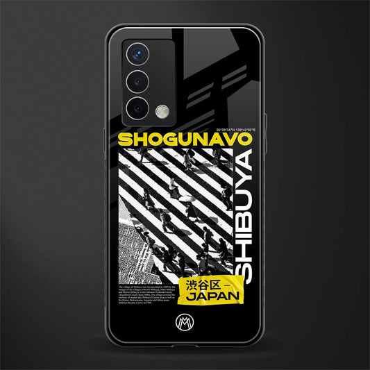 shogunavo shibuya back phone cover | glass case for oppo a74 4g
