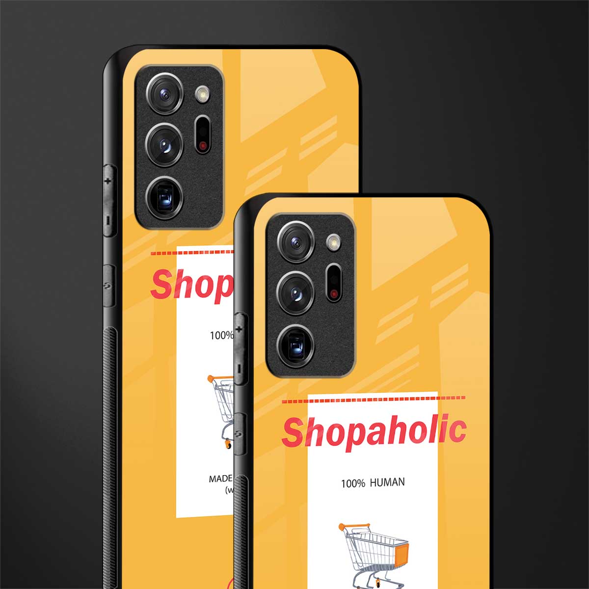 shopaholic glass case for samsung galaxy note 20 ultra 5g image-2