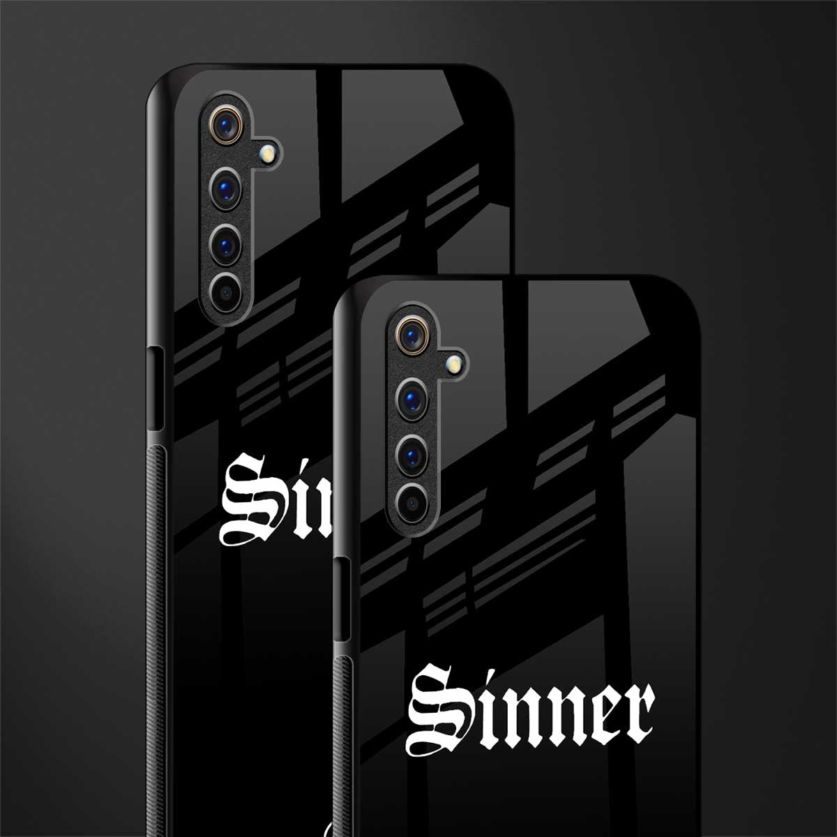 sinner glass case for realme 6 image-2