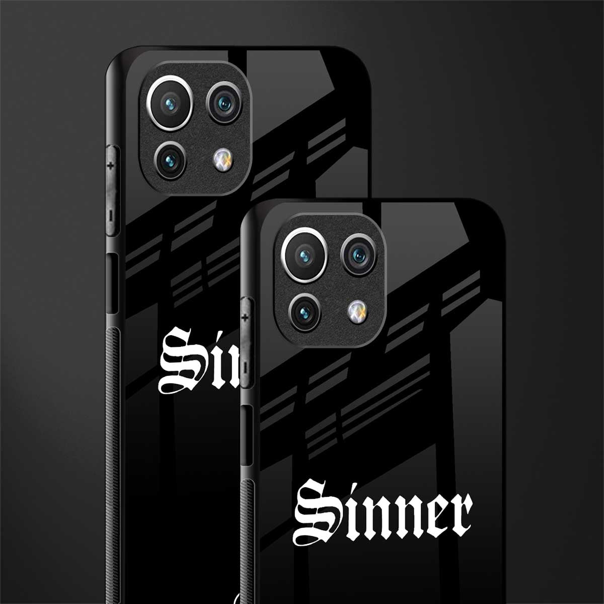 sinner glass case for mi 11 lite image-2