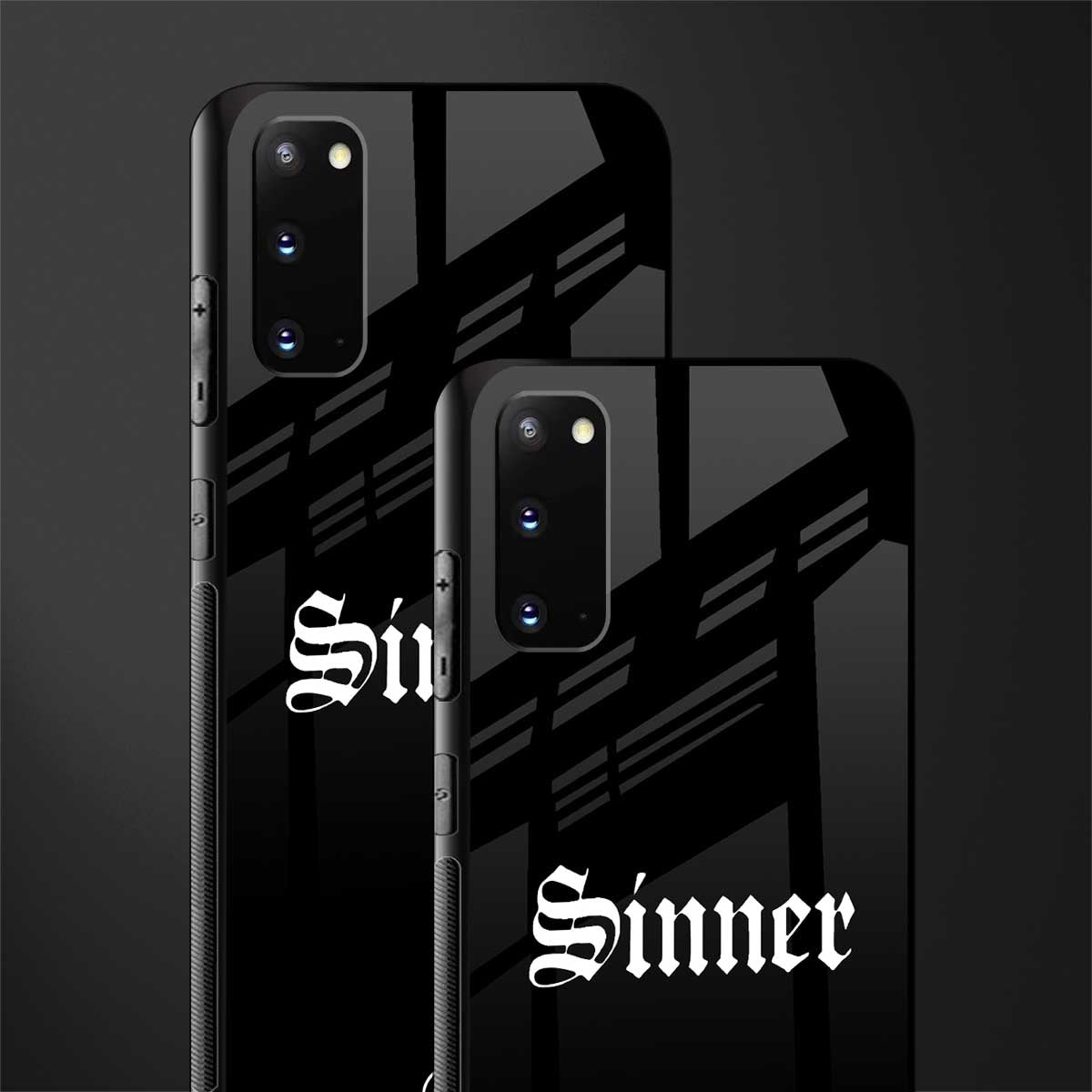 sinner glass case for samsung galaxy s20 image-2