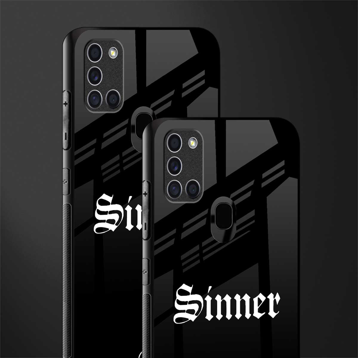sinner glass case for samsung galaxy a21s image-2