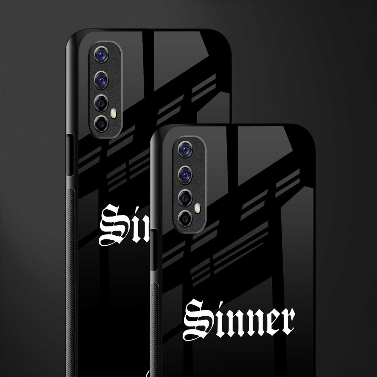 sinner glass case for realme 7 image-2