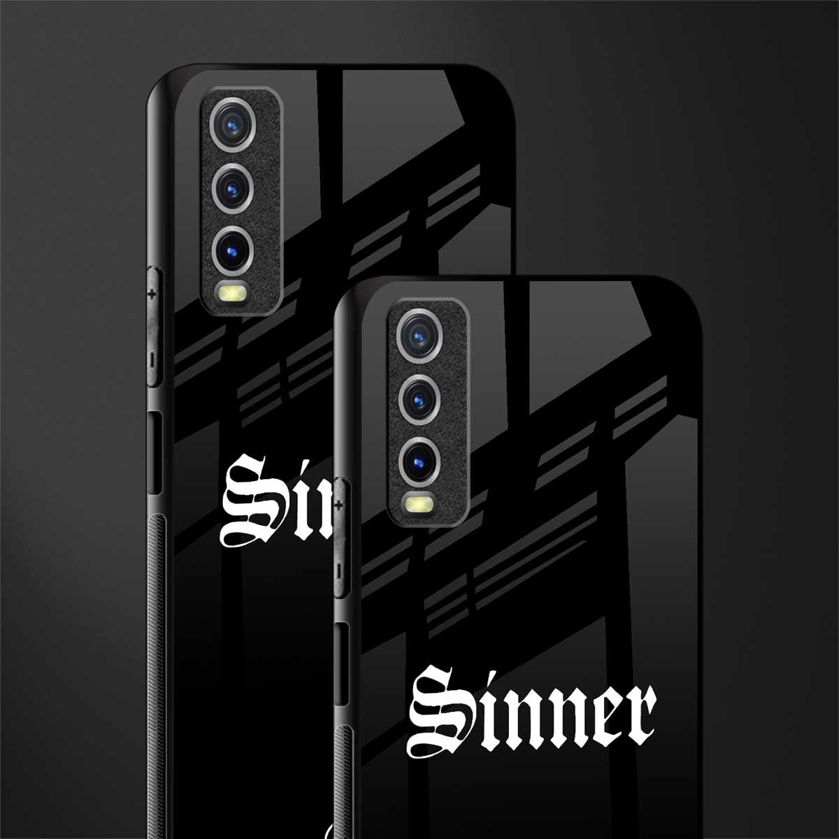 sinner glass case for vivo y12s image-2