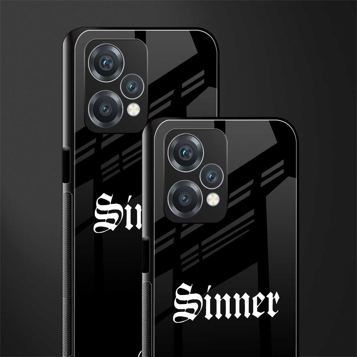 sinner back phone cover | glass case for oneplus nord ce 2 lite 5g