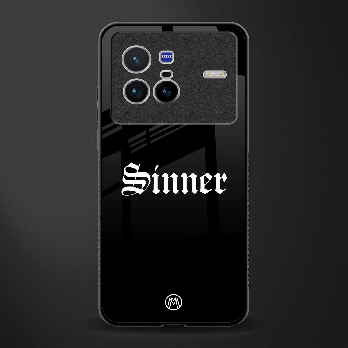 sinner glass case for vivo x80 image