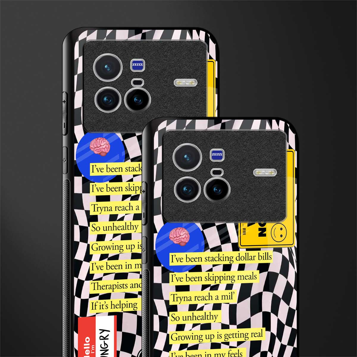smile you're on camera glass case for vivo x80 image-2