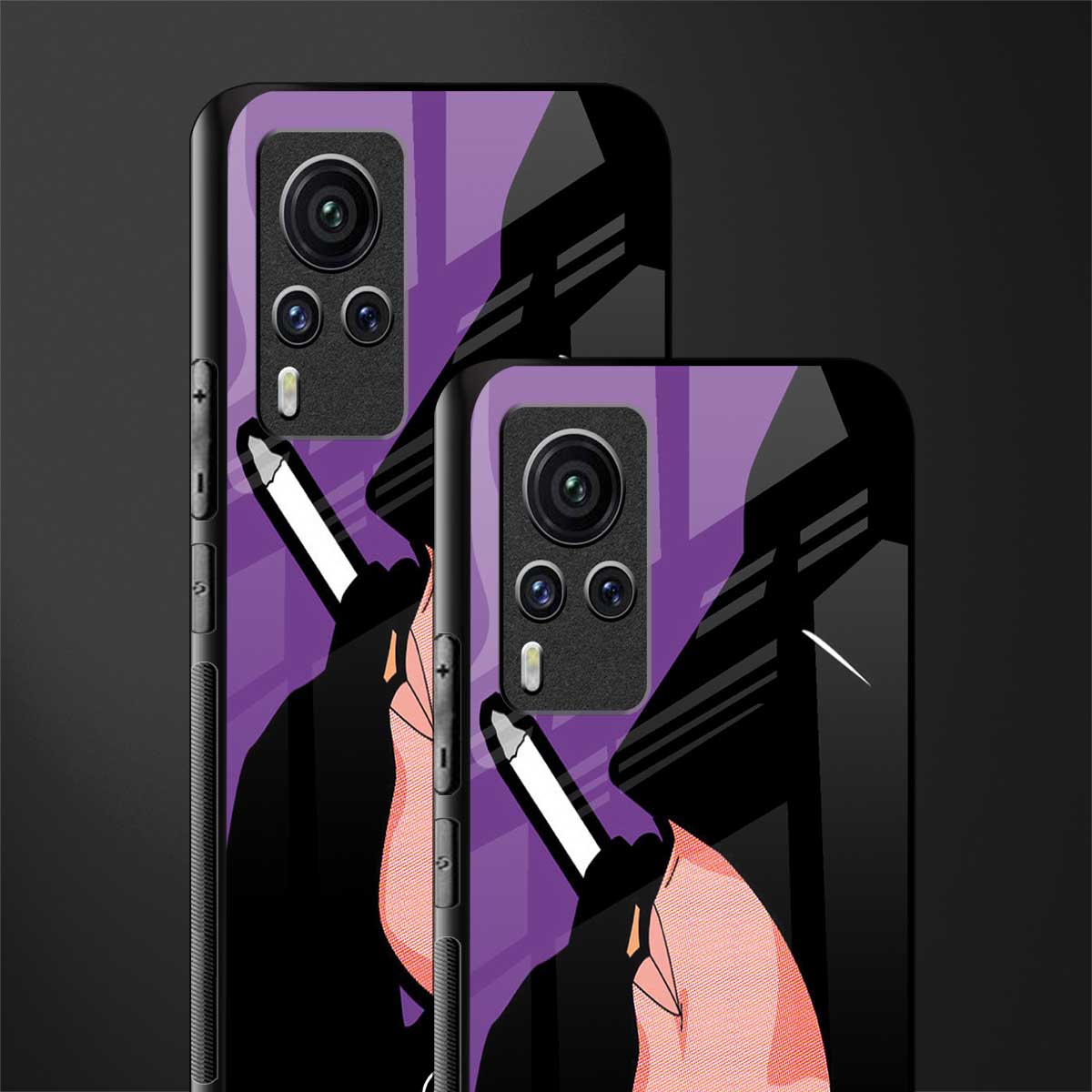 smoking batman glass case for vivo x60 pro image-2
