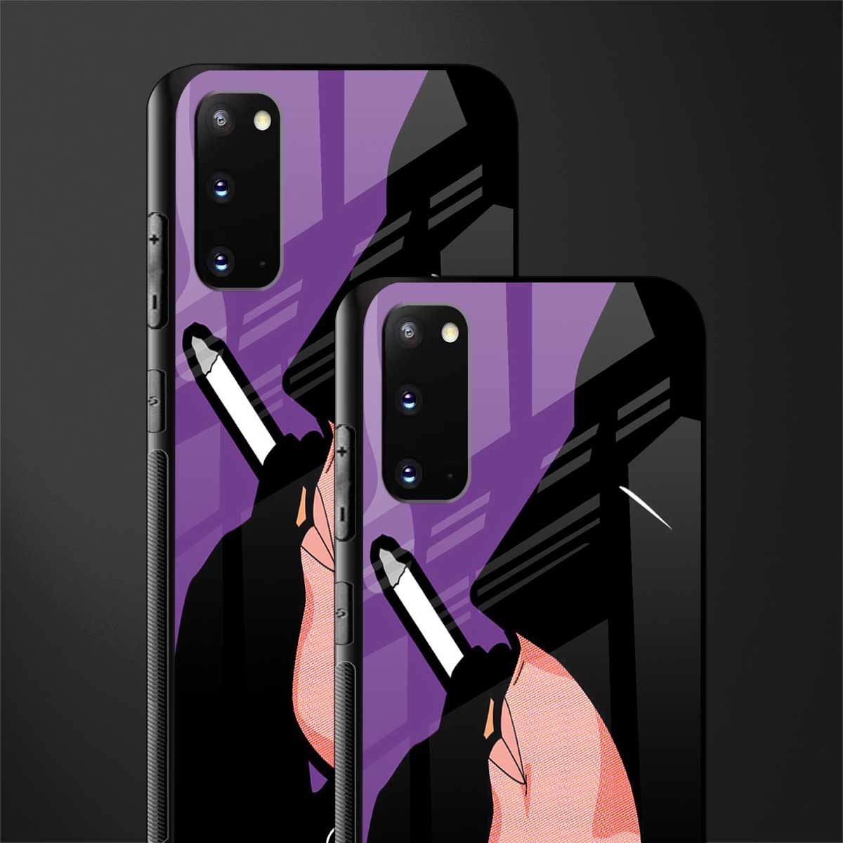 smoking batman glass case for samsung galaxy s20 image-2